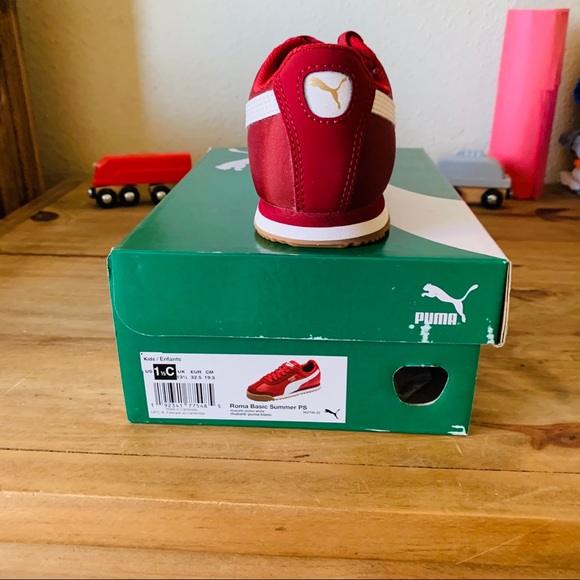 Brand New Red Puma Roma Basic Summer PS - Picture 3 of 5